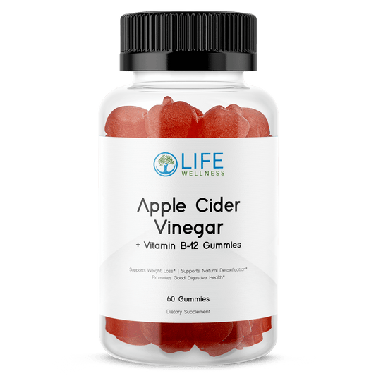 Apple Cider Vinegar + Vitamin B-12 Gummies